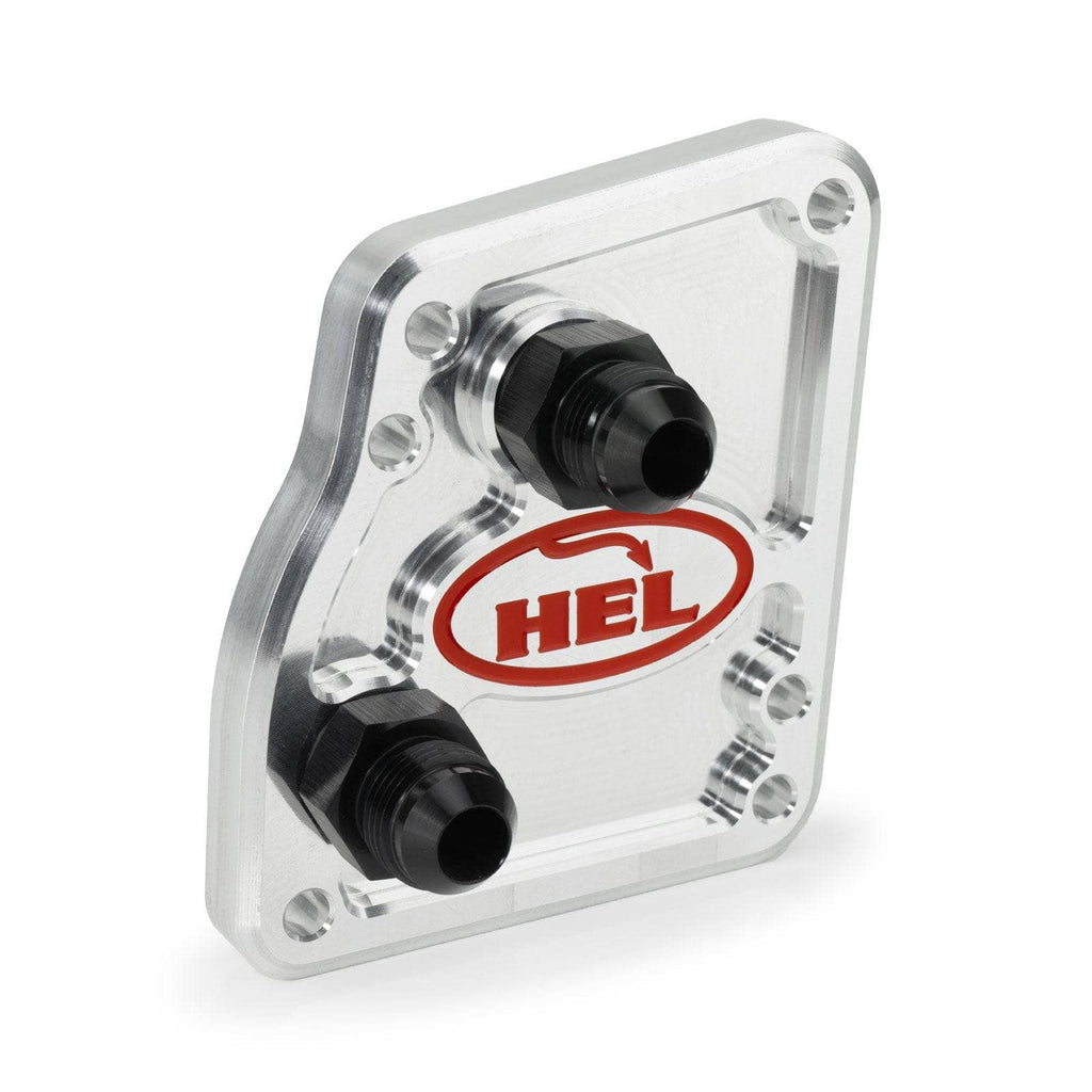 Kies-Motorsports HEL Performance USA B2B HEL Oil Cooler Engine Take Off Plate for BMW 1 Series 116i (E87)