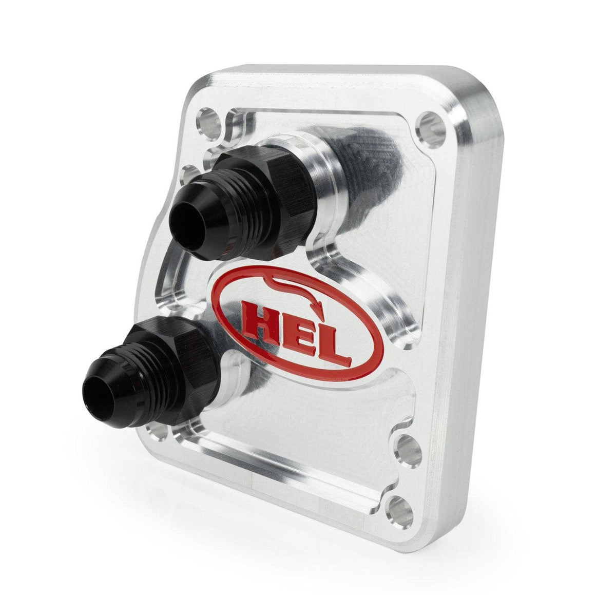 Kies-Motorsports HEL Performance USA B2B HEL Oil Cooler Engine Take Off Plate for BMW 1 Series 116i (E87)