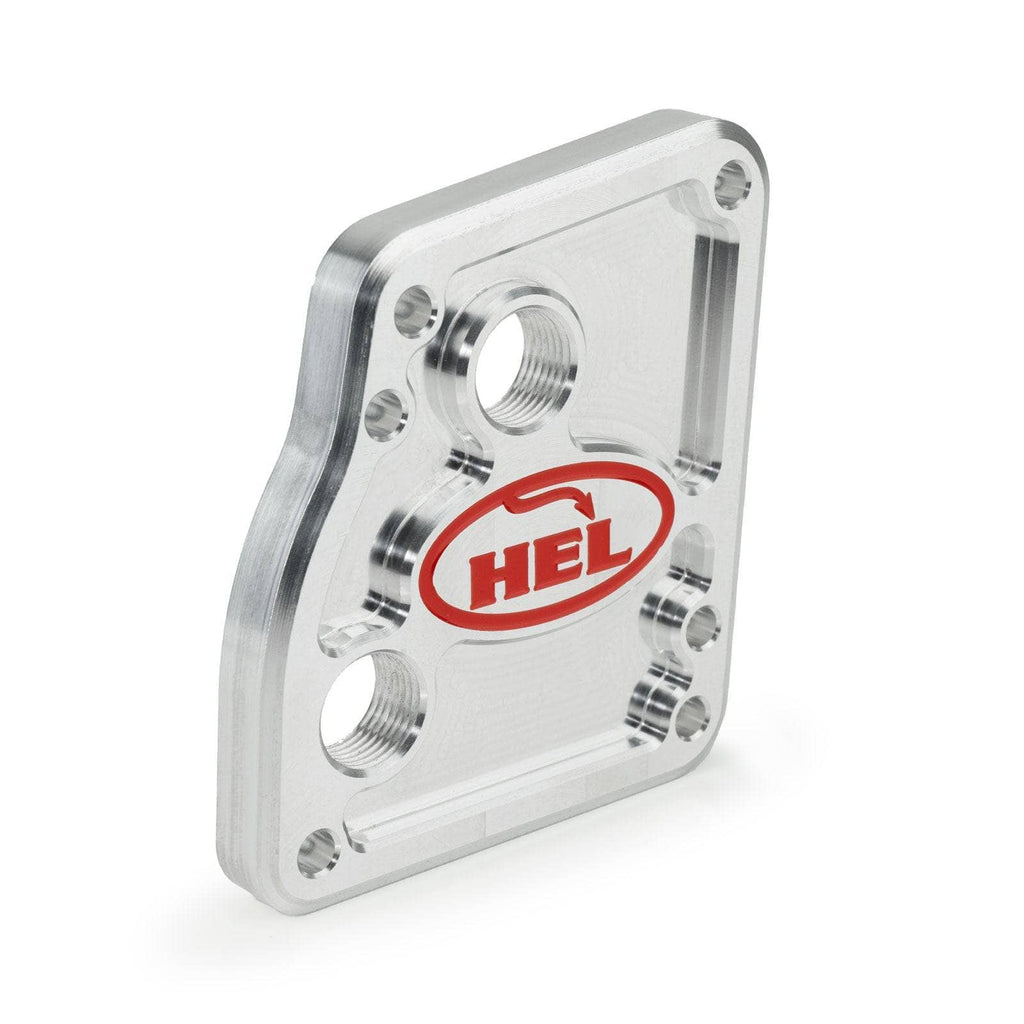 Kies-Motorsports HEL Performance USA B2B HEL Oil Cooler Engine Take Off Plate for BMW 1 Series 116i (E87)