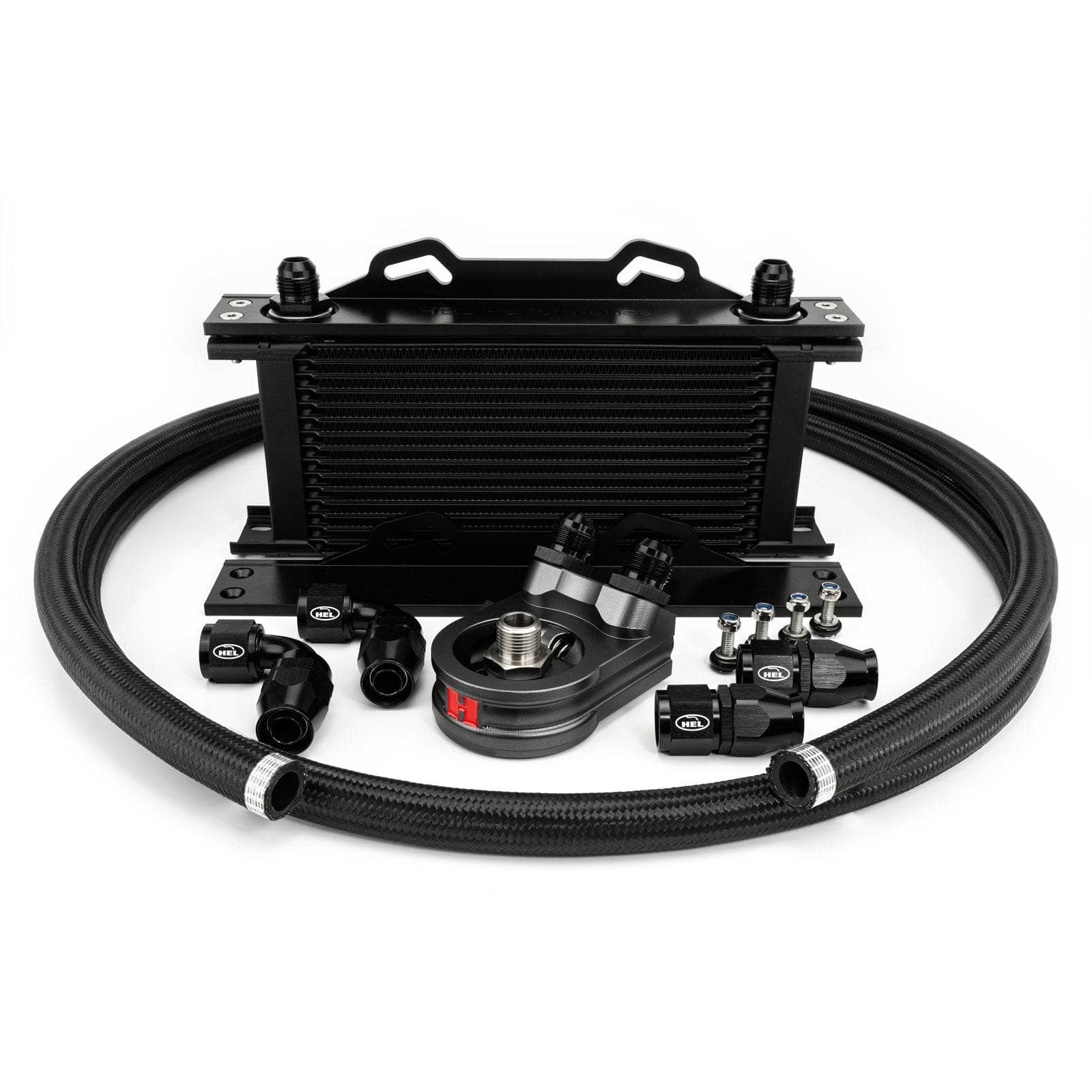 Kies-Motorsports HEL Performance USA B2B HEL Oil Cooler Kit for Nissan Skyline R32/R33/R34 GT-R