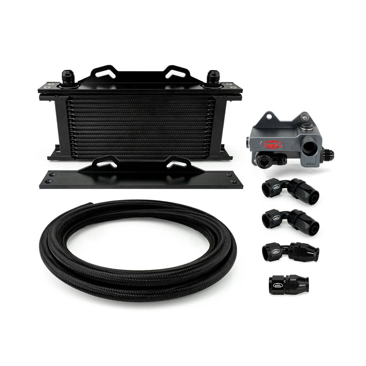 Kies-Motorsports HEL Performance USA B2B HEL Oil Cooler Kit for Volkswagen Golf MK7 (5G) R EA888.3