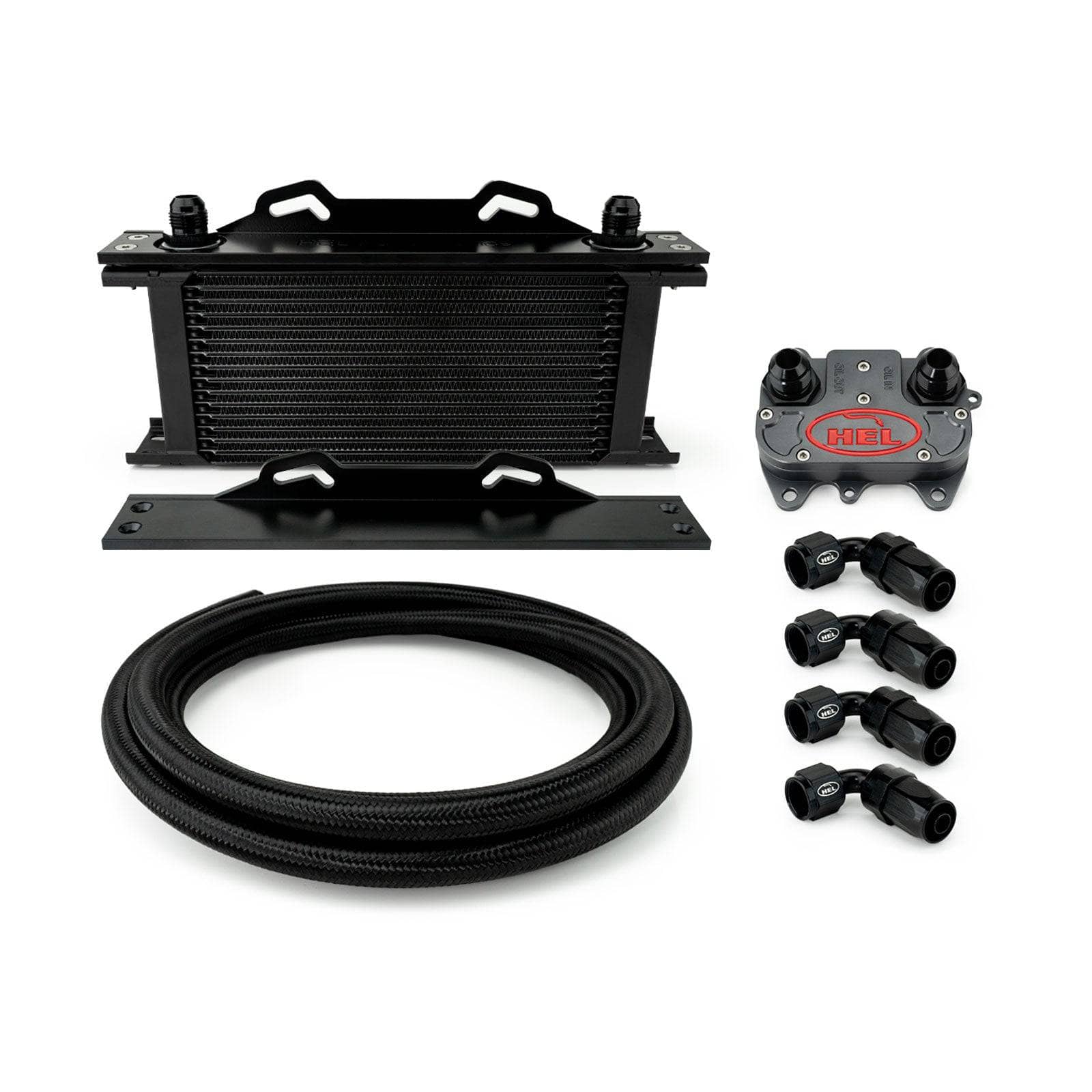 Kies-Motorsports HEL Performance USA B2B HEL Oil Cooler Kit for Volkswagen Polo MK5 (6R) 1.6 TDI