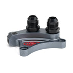 Kies-Motorsports HEL Performance USA B2B HEL Oil Filter Relocation Take Off Plate for Nissan SR20DET 240sx S14/S15, 180SX Silvia S13 and Pulsar GTI-R
