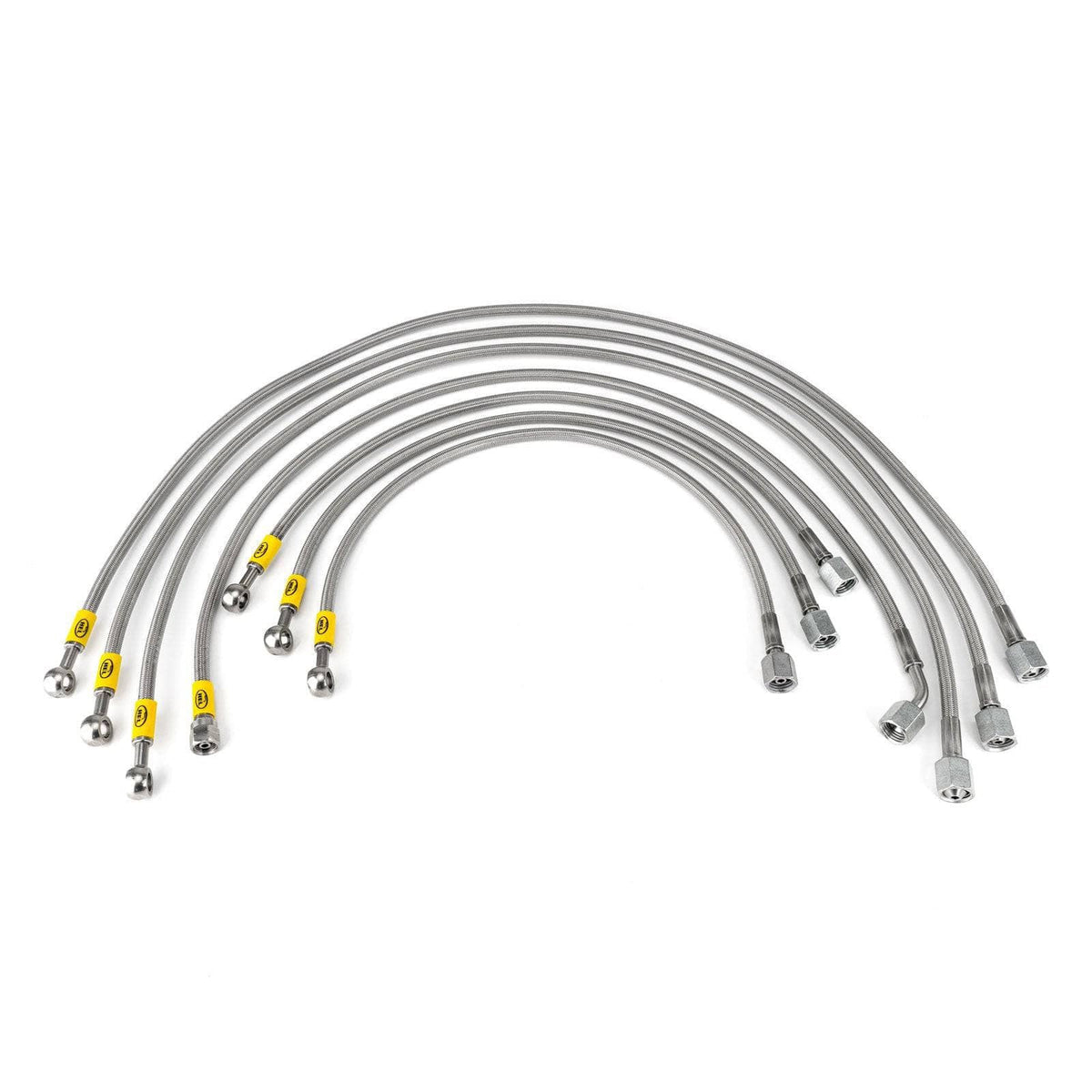 Kies-Motorsports HEL Performance USA B2B HEL Performance Fuel Injector Lines for Porsche 911 SC, Stainless Steel Braided