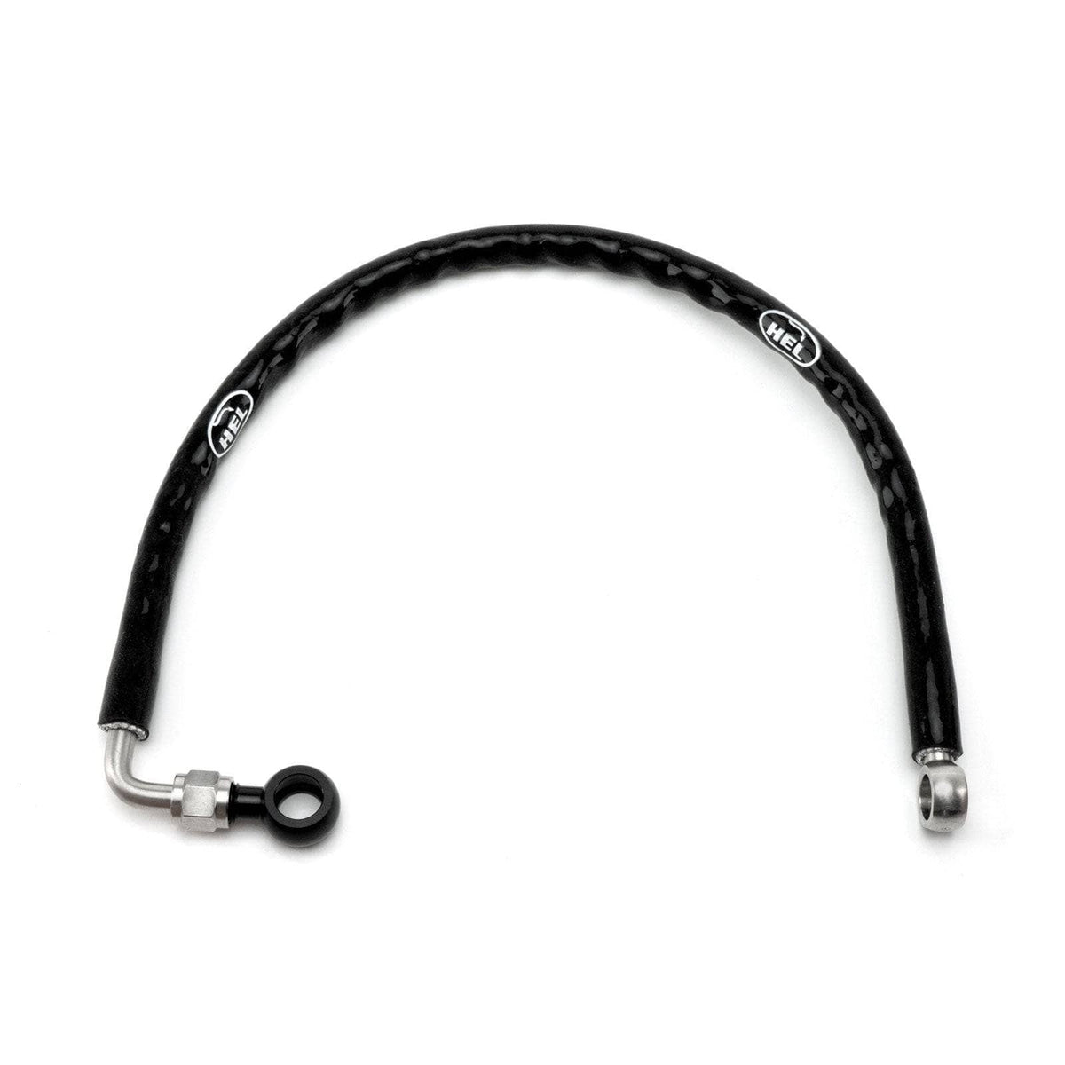 Kies-Motorsports HEL Performance USA B2B HEL Performance Turbo Oil Feed Line for BMW Mini R55, R56, R57, R58, R59, R60, R61 (Petrol Models Only), Stainless Steel Braided