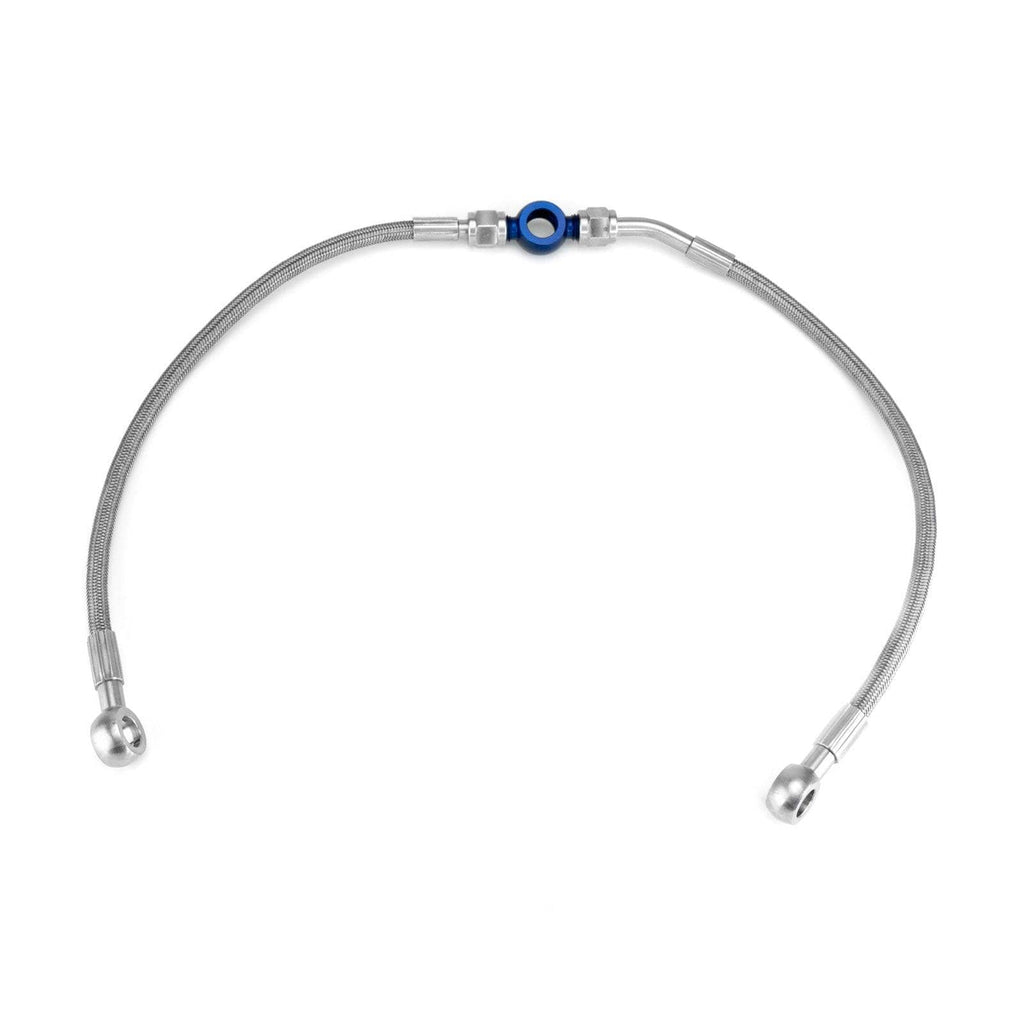Kies-Motorsports HEL Performance USA B2B HEL Vanos Oil Supply Line for BMW E60 E63 E64 M5 M6 S85 Stainless / Clear / No