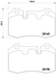 Kies-Motorsports Hella Hella 05-14 Aston Martin DB9 Rear Brake Pad Set