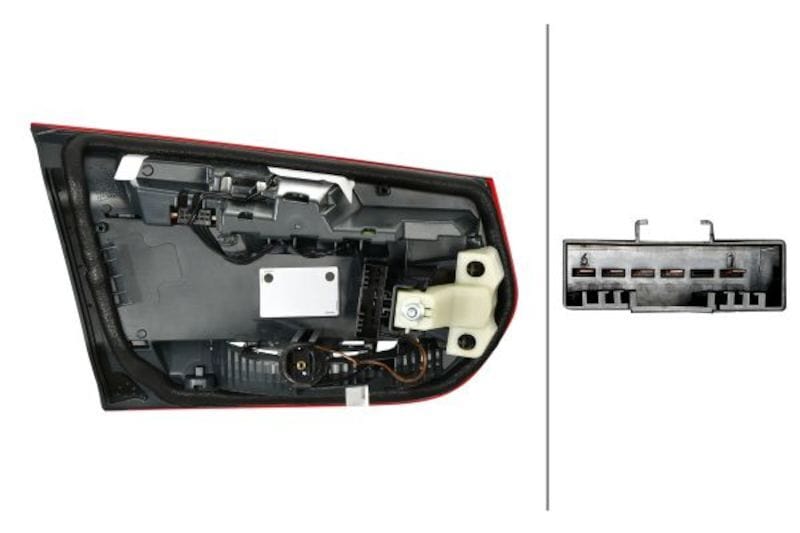 Hella 2013-2019 BMW 320i Right Tail Light Secondary image
