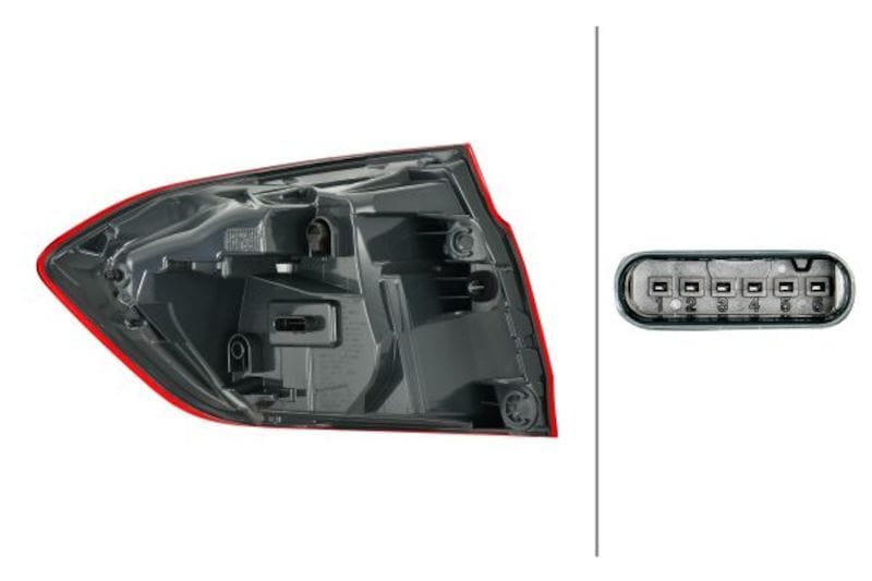 Hella 2014-2019 BMW 320i M3 Right Tail Light Secondary image