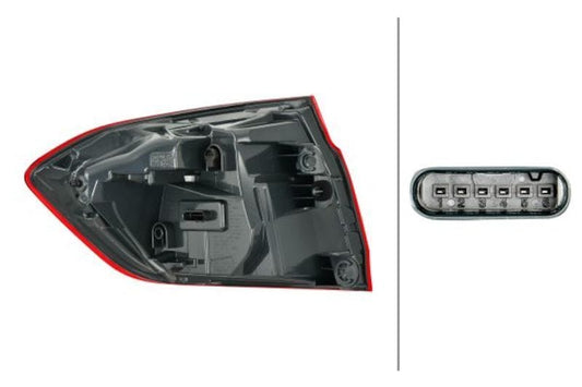 Kies-Motorsports Hella Hella 2014-2019 BMW 320i M3 Right Tail Light