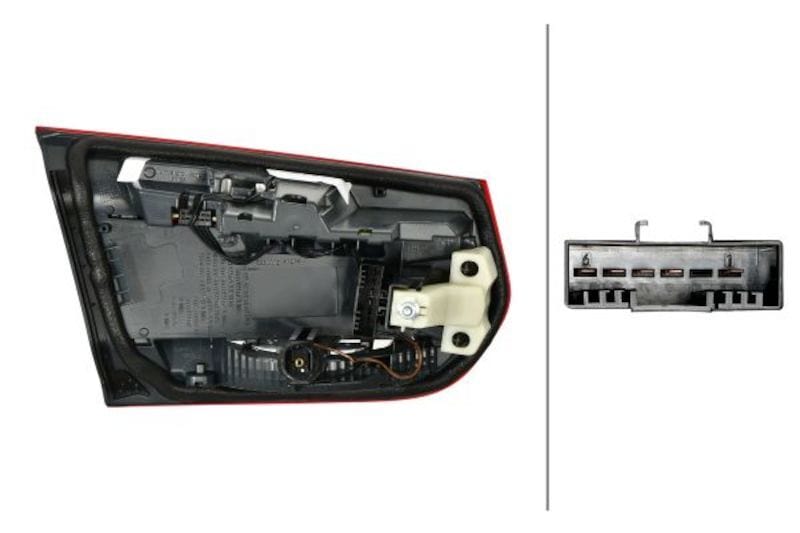 Hella 2015-2019 BMW 320i Right Tail Light Secondary image