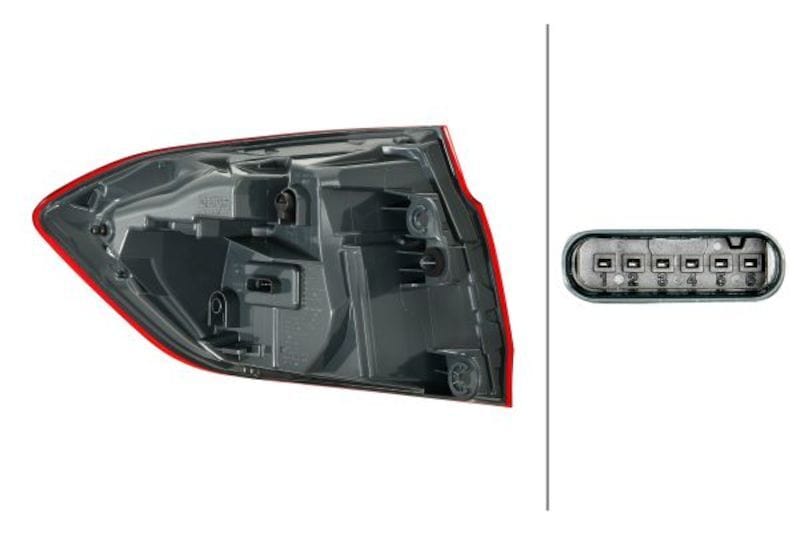 Hella 2017-2019 BMW 320i M3 Right Tail Light Secondary image