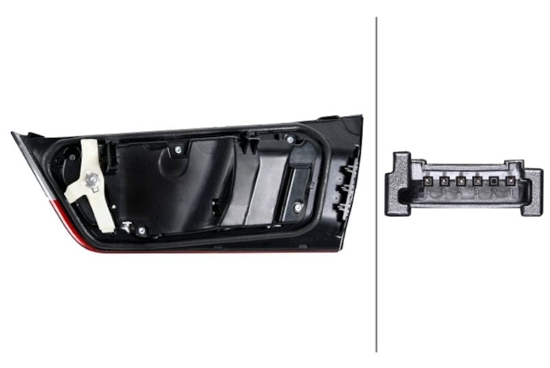 Hella 2019-2021 BMW 330i Left Tail Light Secondary image