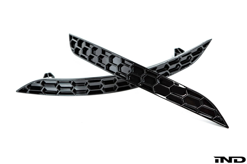 Kies-Motorsports IND Distribution Acexxon 8V RS3 Rear Reflector Insert Set - Honeycomb