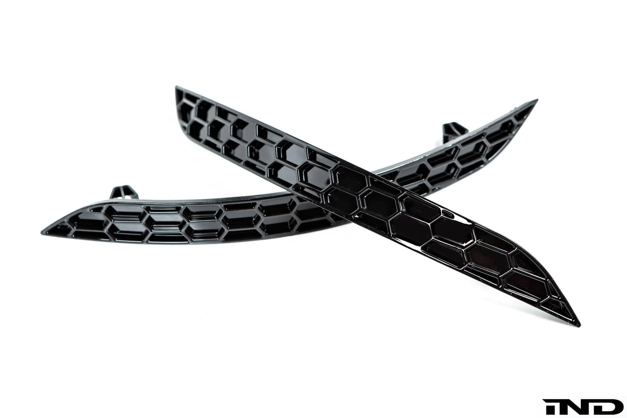 Kies-Motorsports IND Distribution Acexxon 8V RS3 Rear Reflector Insert Set - Honeycomb