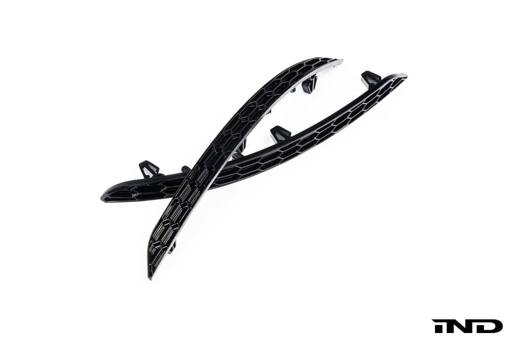Kies-Motorsports IND Distribution Acexxon 8Y RS3 Rear Reflector Insert Set - Honeycomb Gloss Black