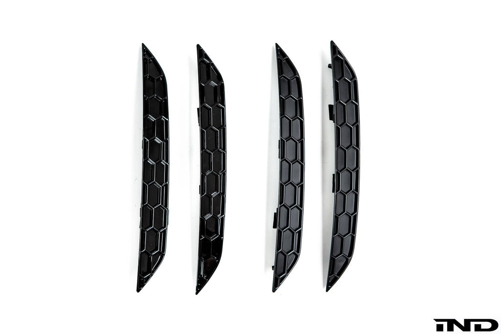 Kies-Motorsports IND Distribution Acexxon B9 A5 / S5  Rear Reflector Insert Set - Honeycomb