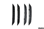 Kies-Motorsports IND Distribution Acexxon B9 A5 / S5  Rear Reflector Insert Set - Honeycomb