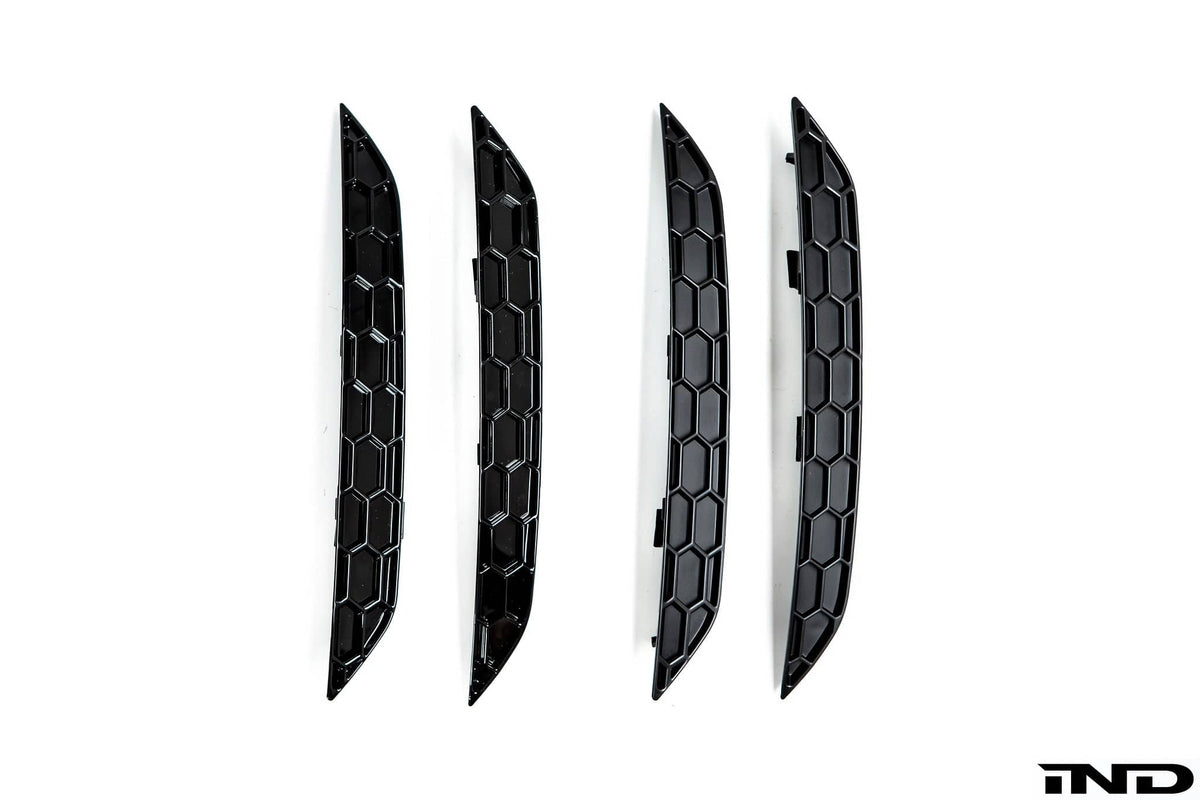 Kies-Motorsports IND Distribution Acexxon B9 A5 / S5  Rear Reflector Insert Set - Honeycomb