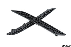 Kies-Motorsports IND Distribution Acexxon F22 2-Series M-Sport Rear Reflector Insert Set - Honeycomb