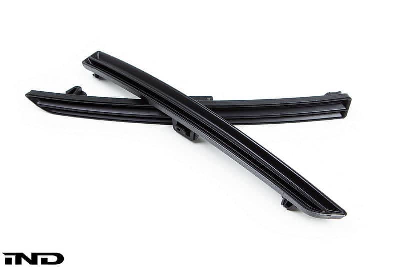 Kies-Motorsports IND Distribution Acexxon F8X M3 / M4 Rear Reflector Insert Set - Horizontal Slat Matte Black Main image