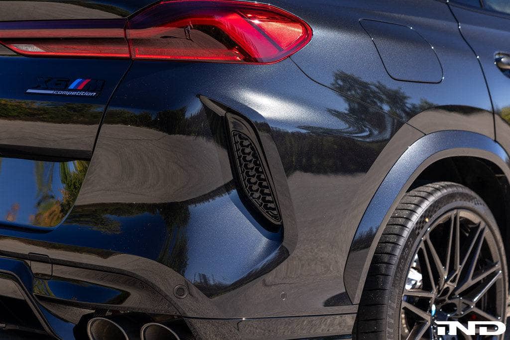 Kies-Motorsports IND Distribution Acexxon F95 X5M / F96 X6M Rear Reflector Insert Set - 3D Honeycomb