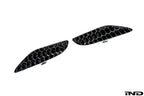 Kies-Motorsports IND Distribution Acexxon F95 X5M / F96 X6M Rear Reflector Insert Set - 3D Honeycomb