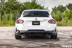 Kies-Motorsports IND Distribution Acexxon G42 2-Series M-Sport Rear Reflector Insert Set - Honeycomb