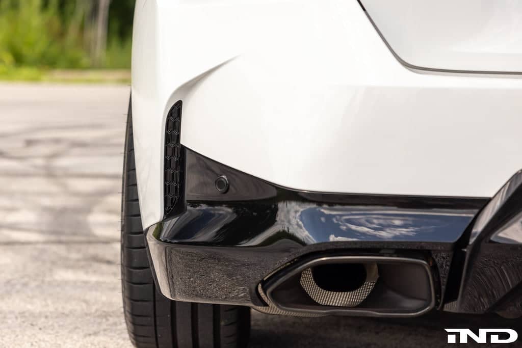 Kies-Motorsports IND Distribution Acexxon G42 2-Series M-Sport Rear Reflector Insert Set - Honeycomb