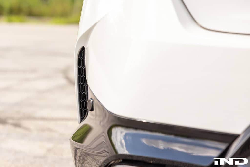 Kies-Motorsports IND Distribution Acexxon G42 2-Series M-Sport Rear Reflector Insert Set - Honeycomb