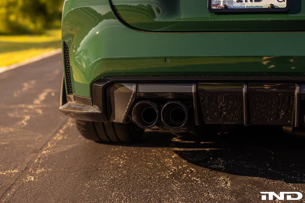 Kies-Motorsports IND Distribution Acexxon G8X M3 / M4 Rear Reflector Insert Set - Honeycomb