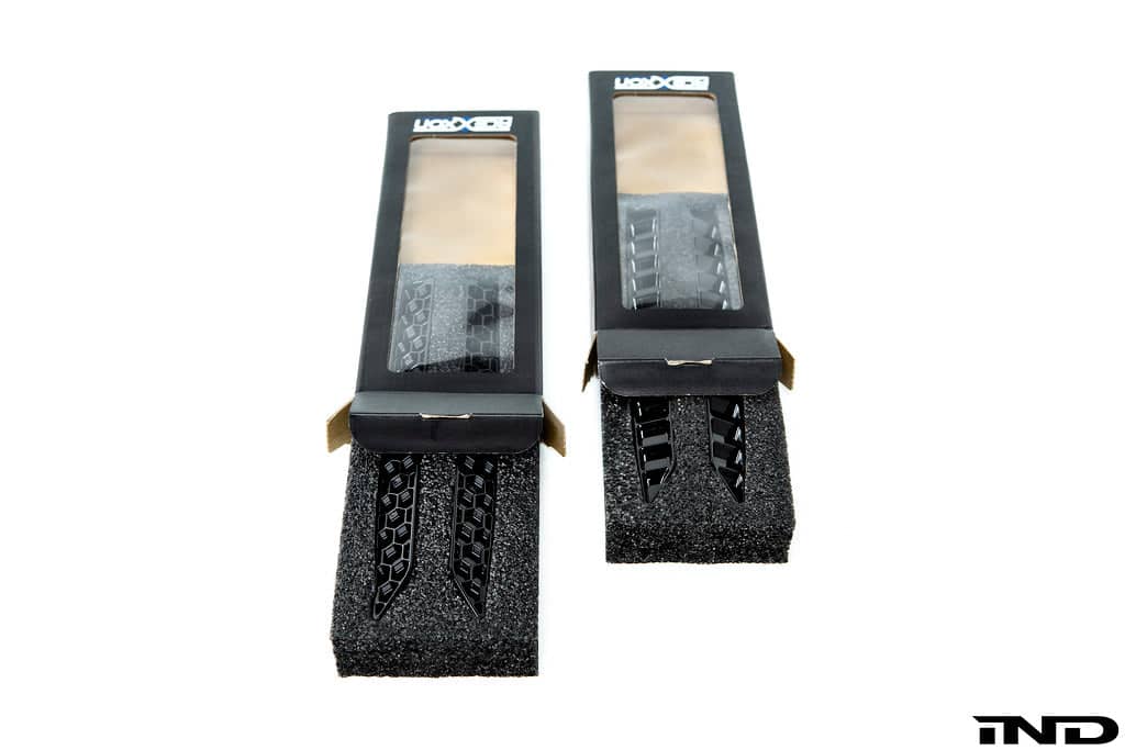 Kies-Motorsports IND Distribution Acexxon G8X M3 / M4 Rear Reflector Insert Set - Honeycomb