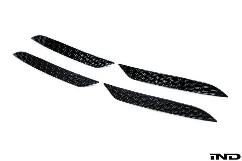 Kies-Motorsports IND Distribution Acexxon MK7.5 Golf GTI / Golf R Rear Reflector Insert Set - Honeycomb