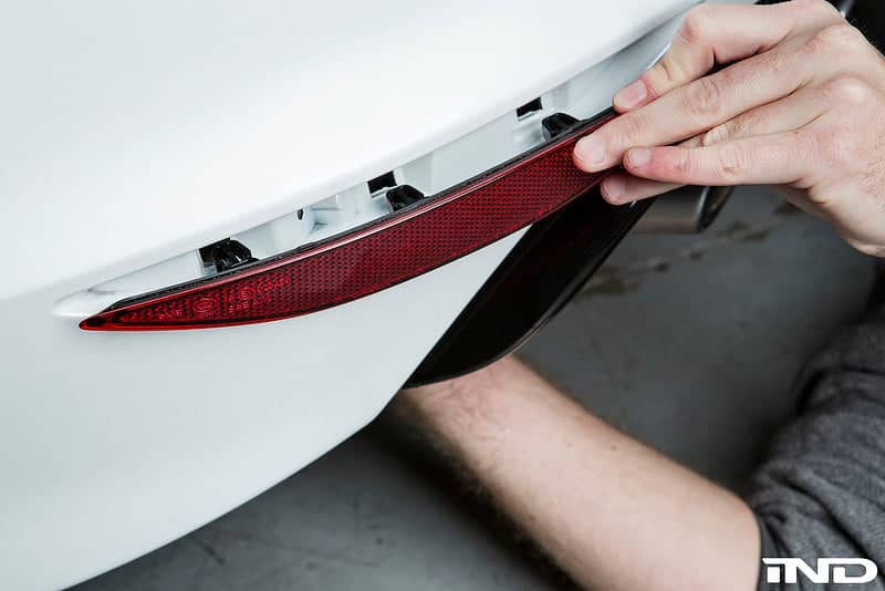 Kies-Motorsports IND Distribution Acexxon MK7 Golf GTI Rear Reflector Insert Set - Honeycomb