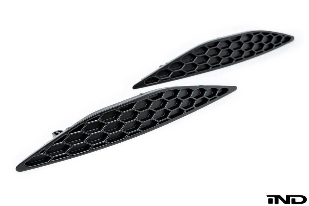 Kies-Motorsports IND Distribution Acexxon MK7 Golf GTI Rear Reflector Insert Set - Honeycomb