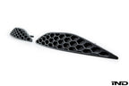 Kies-Motorsports IND Distribution Acexxon MK7 Golf GTI Rear Reflector Insert Set - Honeycomb Matte Black