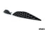 Kies-Motorsports IND Distribution Acexxon MK7 Golf GTI Rear Reflector Insert Set - Honeycomb Matte Black