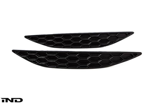 Kies-Motorsports IND Distribution Acexxon MK7 Golf R Rear Reflector Insert Set - Honeycomb