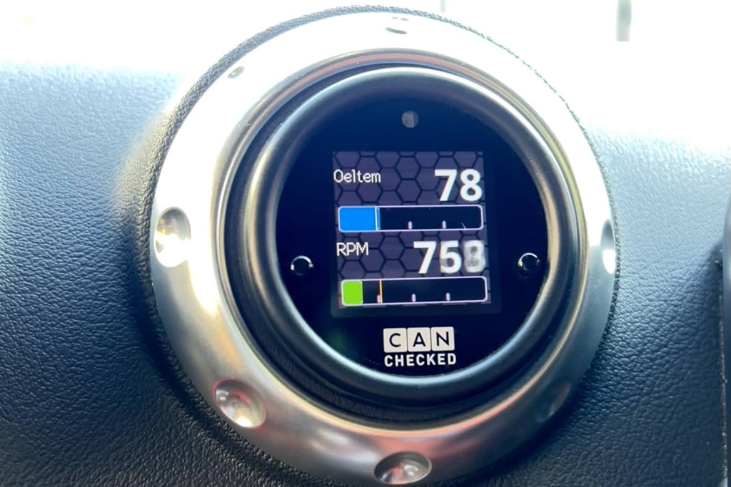 Kies-Motorsports IND Distribution CANchecked Audi 8N TT MFD15 Multi Function Display | 1.5" Gen2 (LHD/RHD)