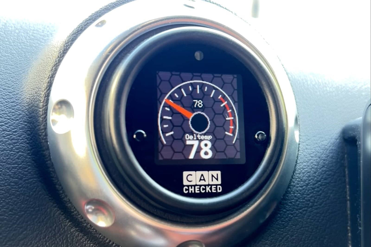 Kies-Motorsports IND Distribution CANchecked Audi 8N TT MFD15 Multi Function Display | 1.5" Gen2 (LHD/RHD)