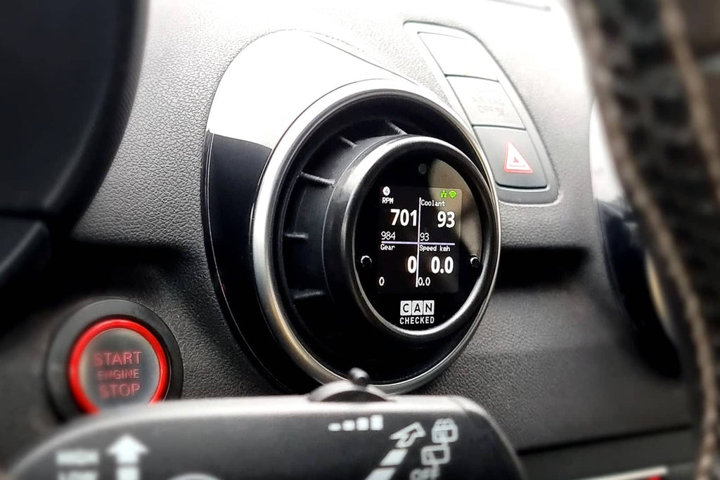 Kies-Motorsports IND Distribution CANchecked Audi 8X A1 / S1 MFD15 Multi Function Display | 1.5" Gen2 (LHD/RHD)