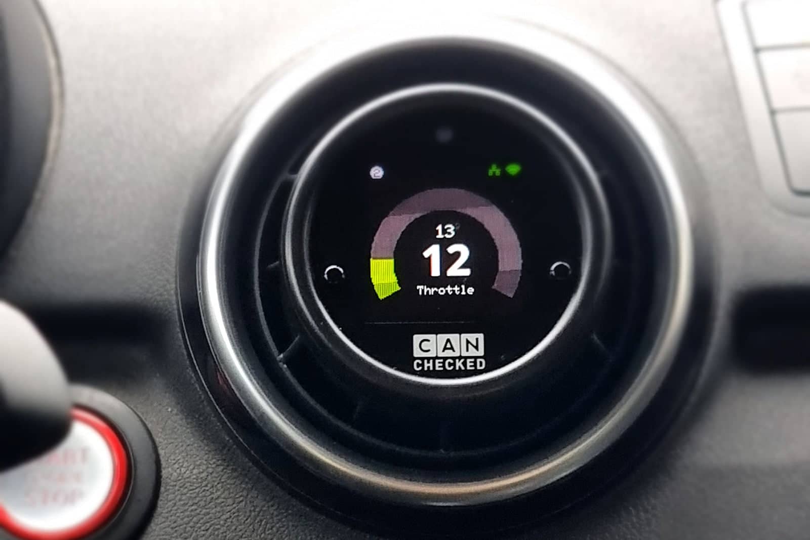 Kies-Motorsports IND Distribution CANchecked Audi 8X A1 / S1 MFD15 Multi Function Display | 1.5" Gen2 (LHD/RHD)