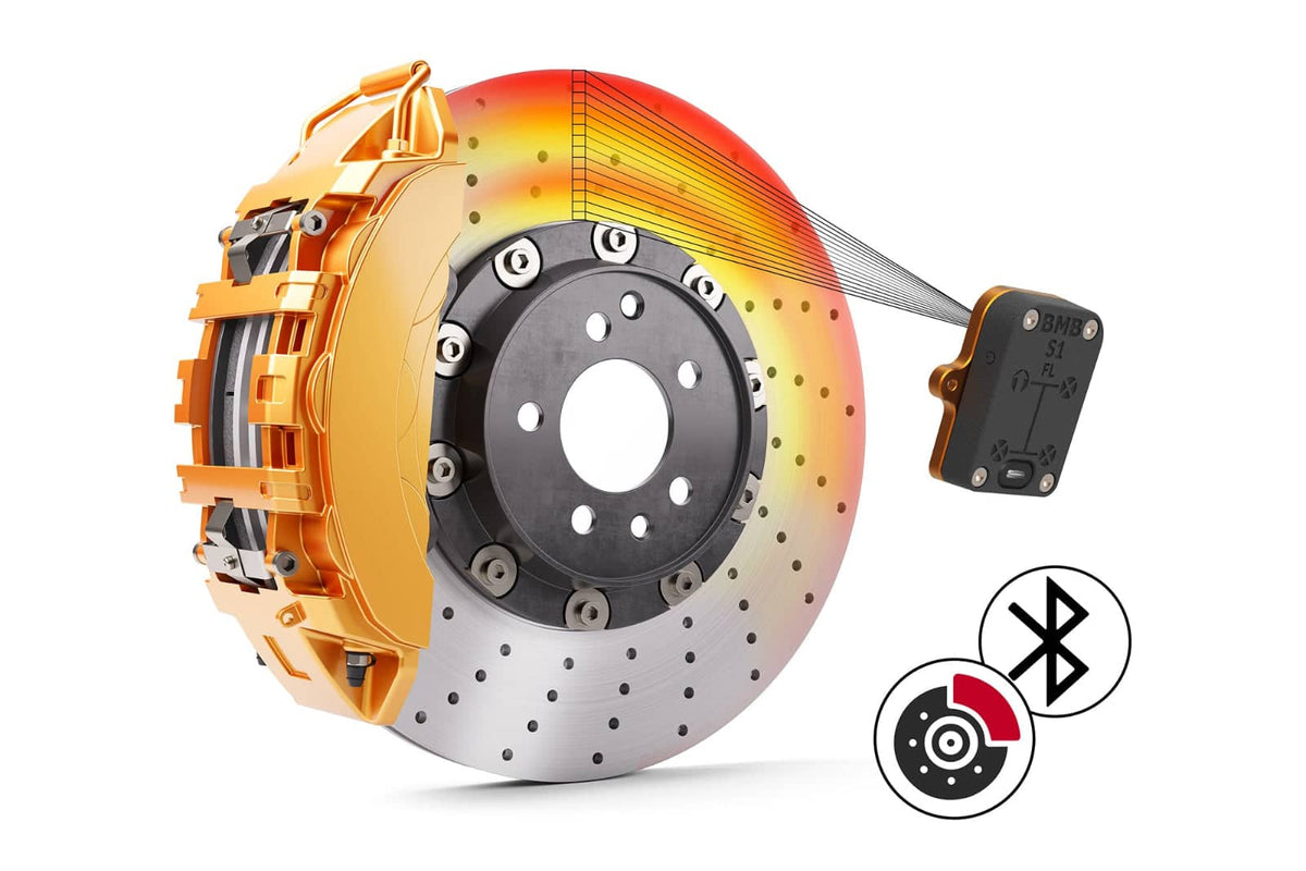 Kies-Motorsports IND Distribution CANchecked BMB01 Brake Temperature Single Replacement Monitor - Bluetooth BLE