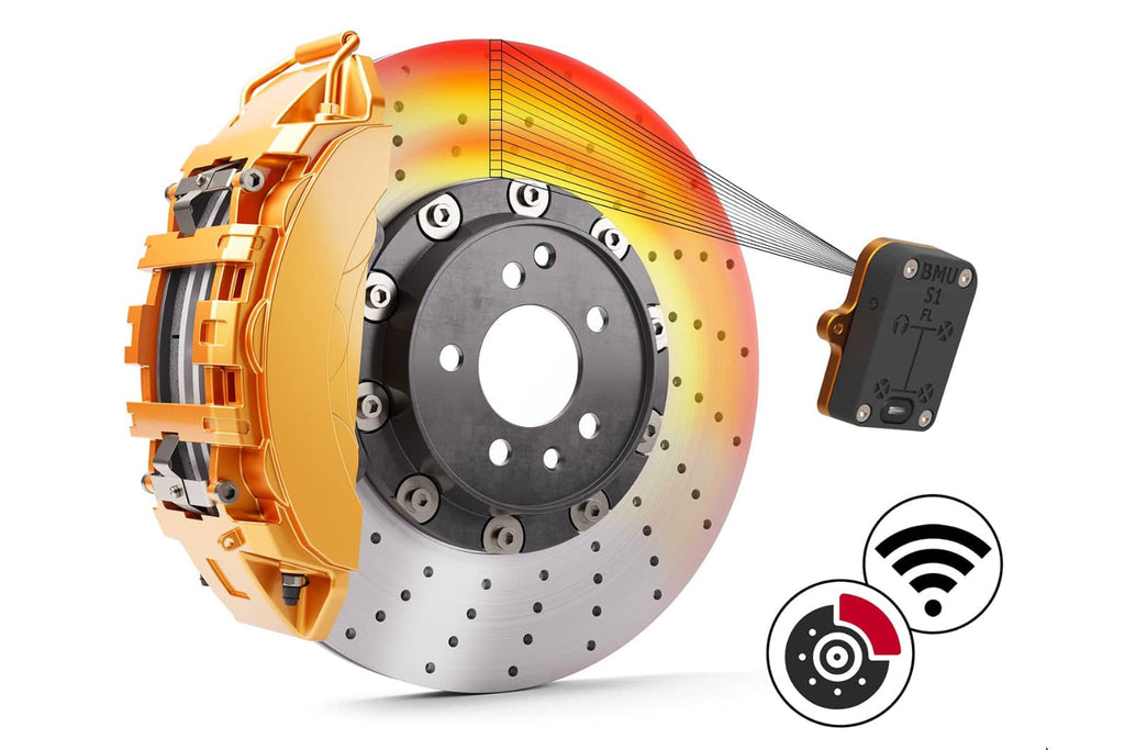 Kies-Motorsports IND Distribution CANchecked BMU04 Brake Temperature Monitoring Set - Wireless and Charging Box