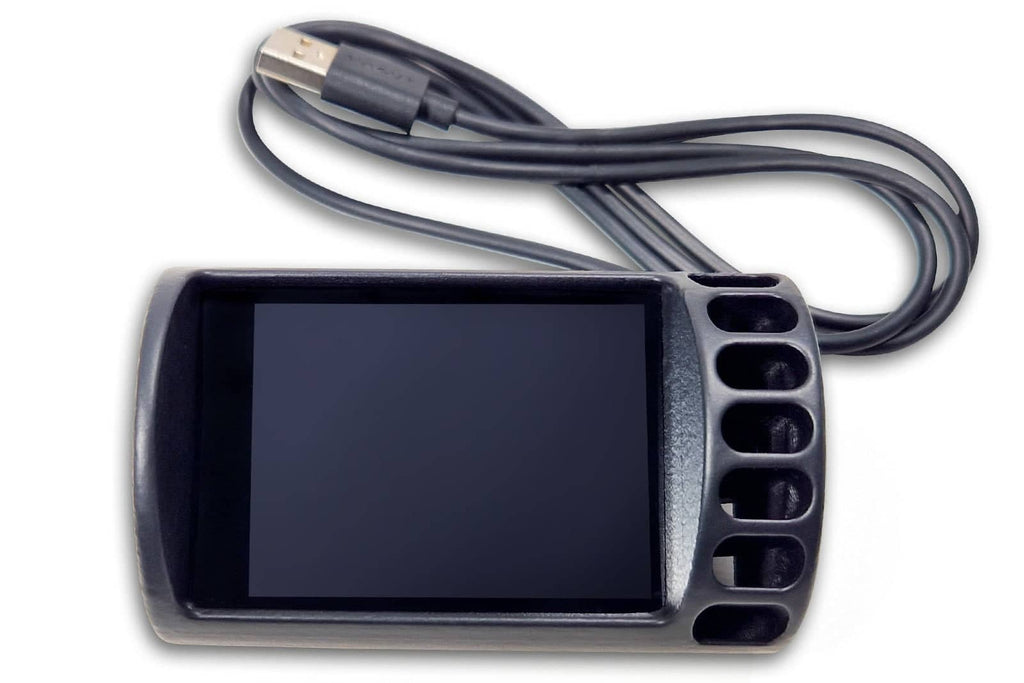 Kies-Motorsports IND Distribution CANchecked E34 M5 / 5-Series MFD28 Multi Function Display | 2.8" Gen2 (LHD) - With AC