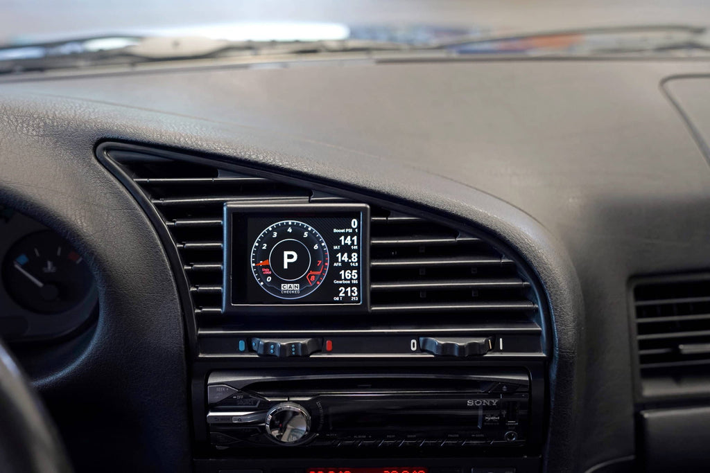 Kies-Motorsports IND Distribution CANchecked E36 M3 / 3-Series MFD28 Multi Function Display | 2.8" Gen2 (LHD)