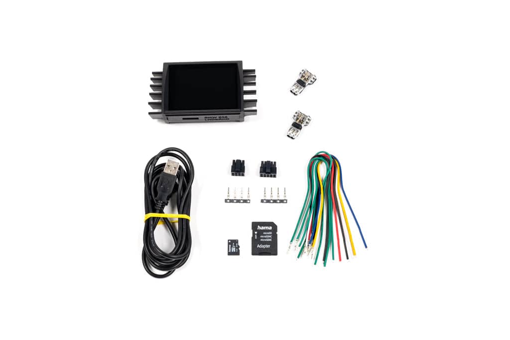 Kies-Motorsports IND Distribution CANchecked E46 M3 / 3-Series MFD28 Multi Function Display | 2.8" Gen2 (LHD)