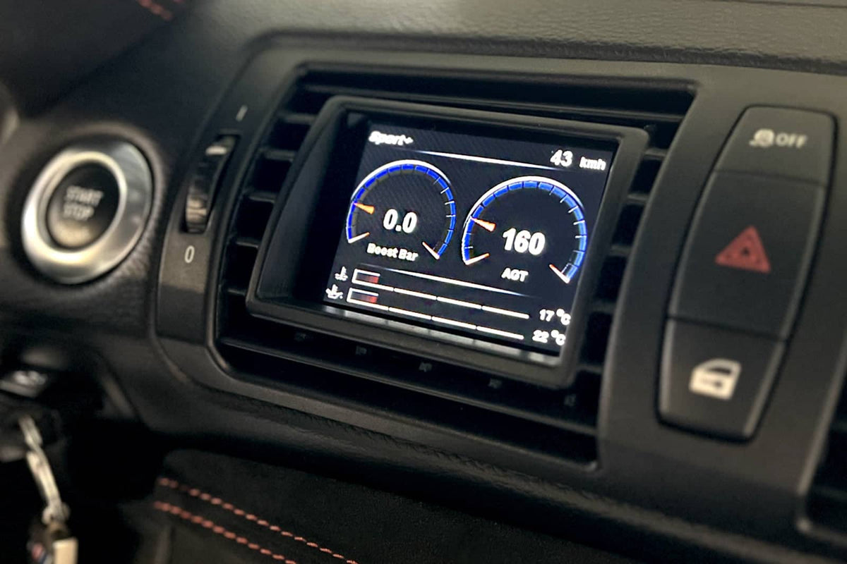 Kies-Motorsports IND Distribution CANchecked E82 1M / E8X 1-Series MFD32 Multi Function Display | 3.2" Gen2 (LHD)