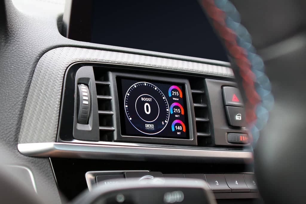 Kies-Motorsports IND Distribution CANchecked F8X / F3X / F22 MFD28 Multi Function Display | 2.8" Gen2 (LHD)