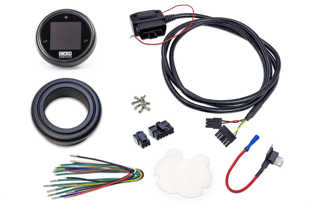 Kies-Motorsports IND Distribution CANchecked Fiat 595 Abarth MFD15 Multi Function Display | 1.5" Gen2 (LHD/RHD)